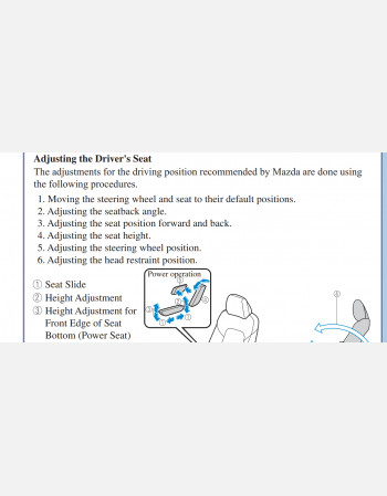 2016 - 2019 mazda atenza owners quick guide